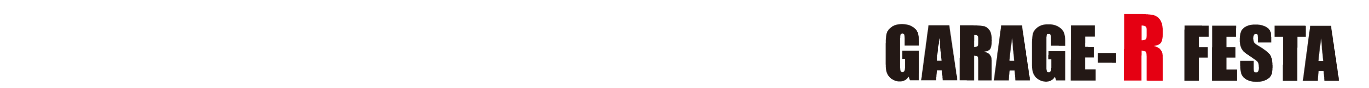 GARAGE-R FESTA Logo