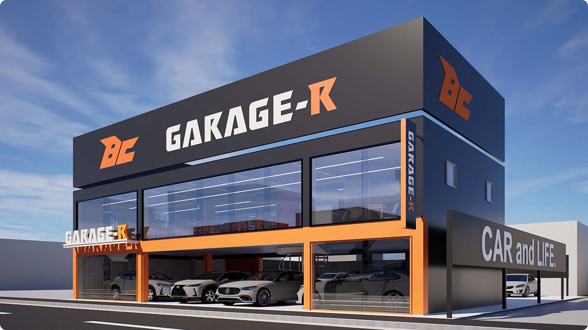 GARAGE-R 店舗外観